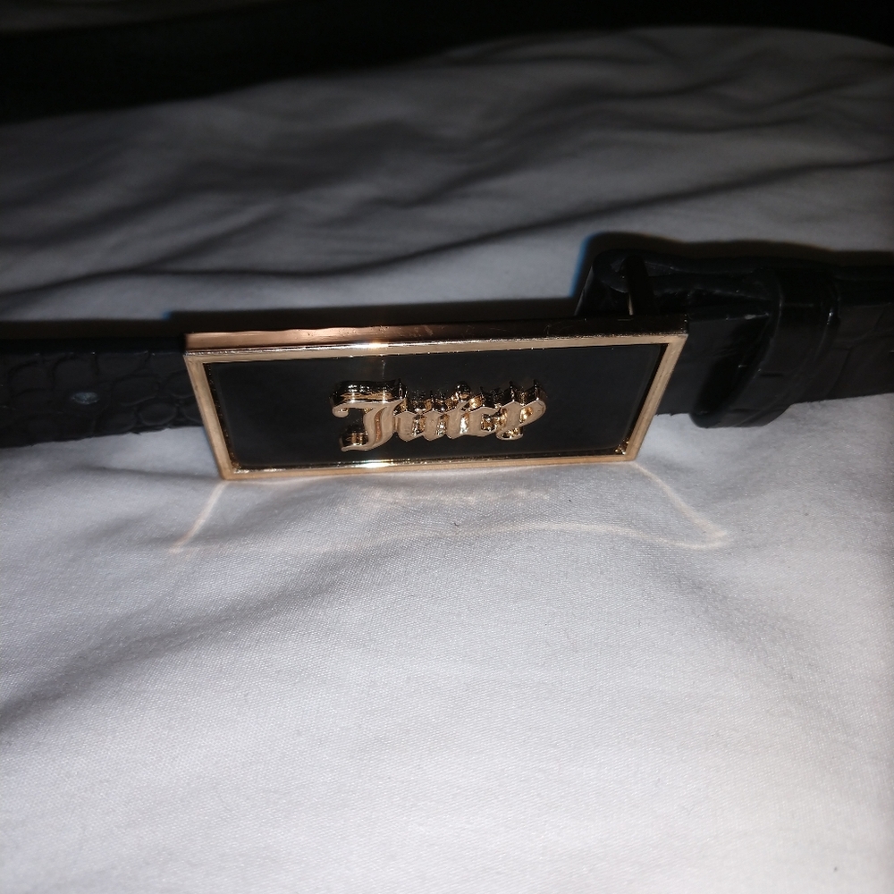 Juicy Couture belt.